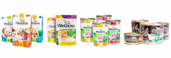 Корм для кошек Wellkiss (Веллкисс)