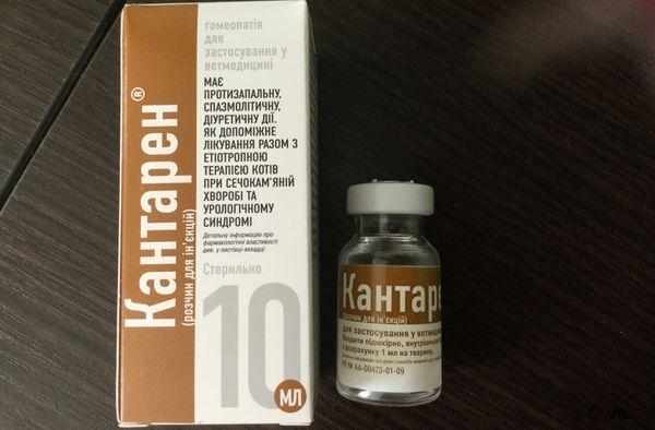 Препарат Кантарен для кошек Препарат Кантарен для кошек