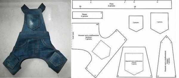 Выкройки для одежды мопса можно найти в интернете